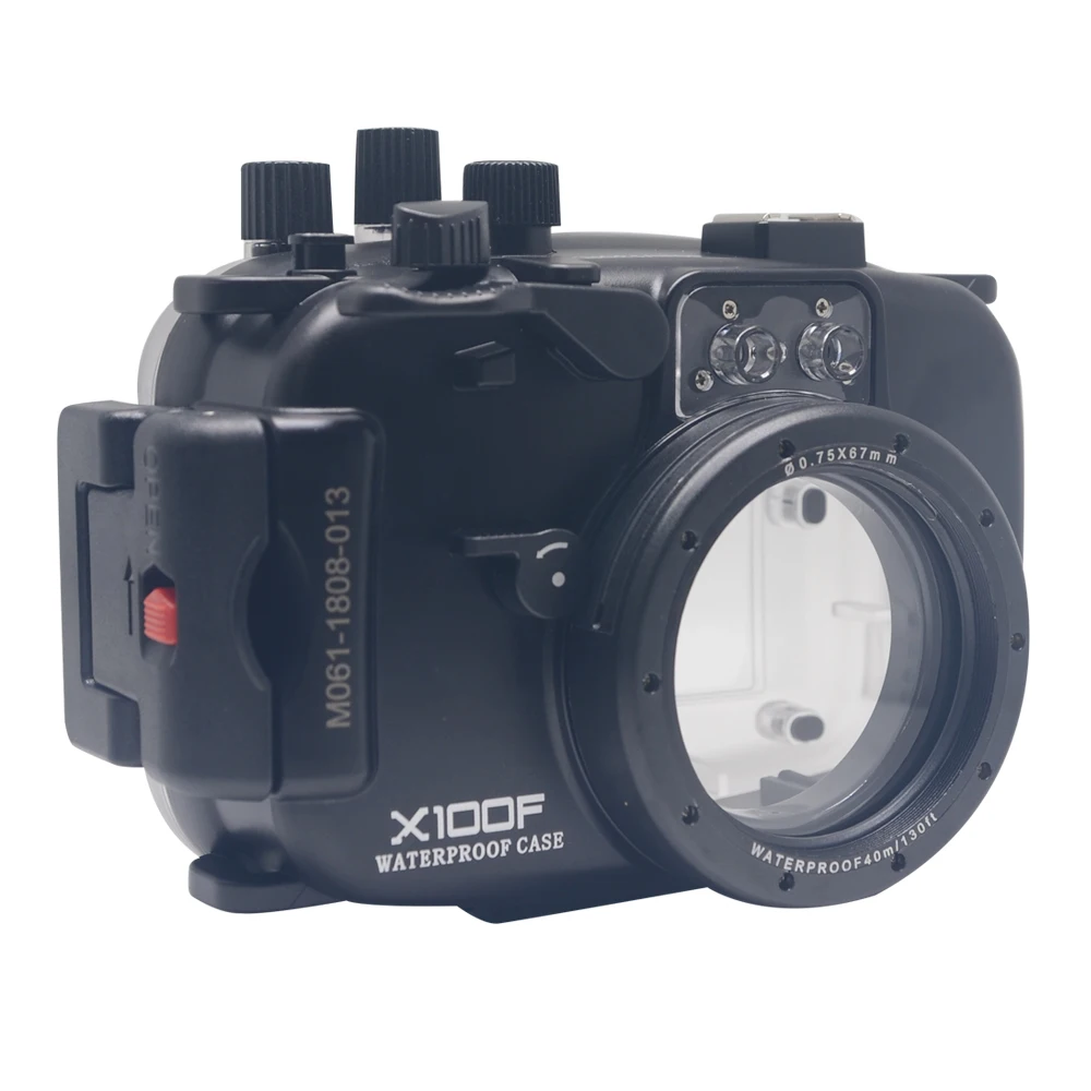 Mcoplus 40m/130ft WP-X100F camera waterproof underwater Housing case Bag for Fujifilm Fuji X100F | Электроника
