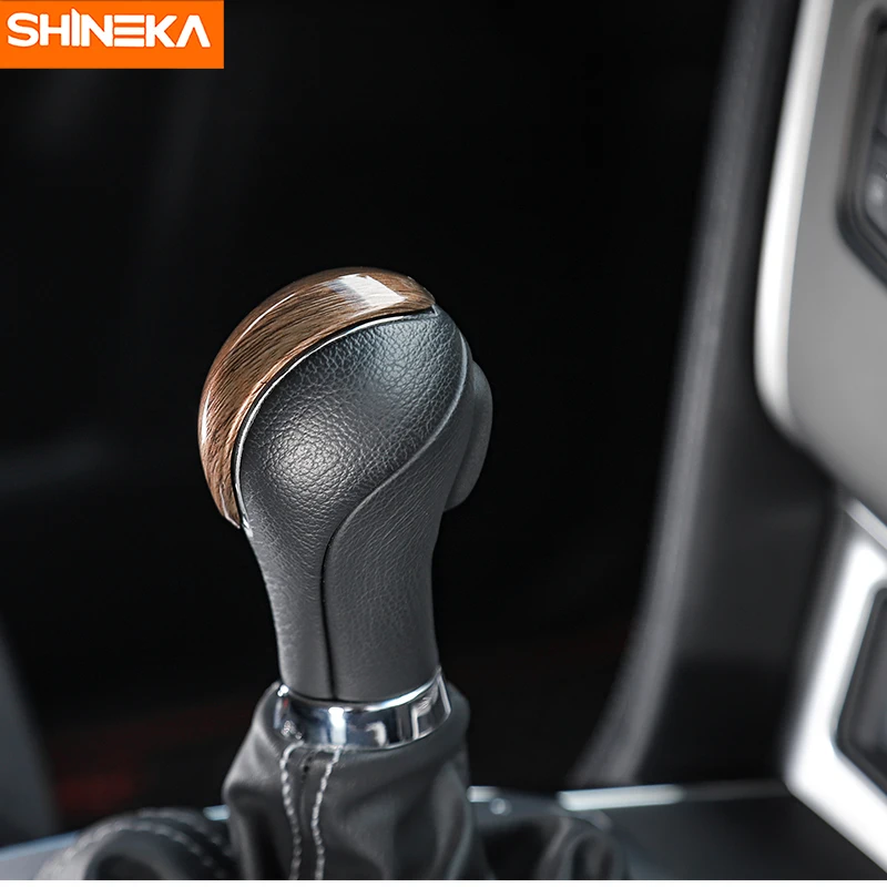SHINEKA автомобильный Стайлинг рычаг переключения передач отделка для переключения передач Накладка подходит для Nissan Patrol Y62+ аксессуары для салона автомобиля