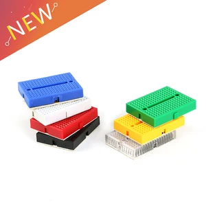 5 шт.лот SYB-170 мини-макетная плата для экспериментов без пайки для тестирования прототипа 170 точек связи 35*47*8,5 мм для набора для самостоятельной сборки arduino