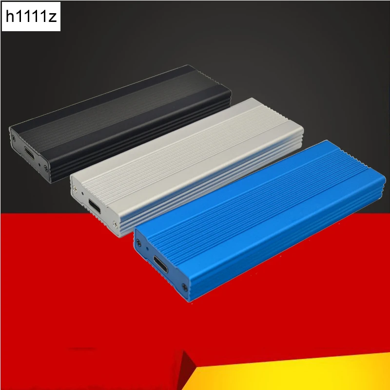 Футляр NVME M.2 полностью алюминиевый чехол для мобильного жесткого диска 3 1 дюйма
