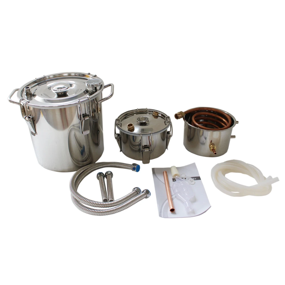3Gal/10L термометр дистиллятор путем самостоятельного выбора между 3