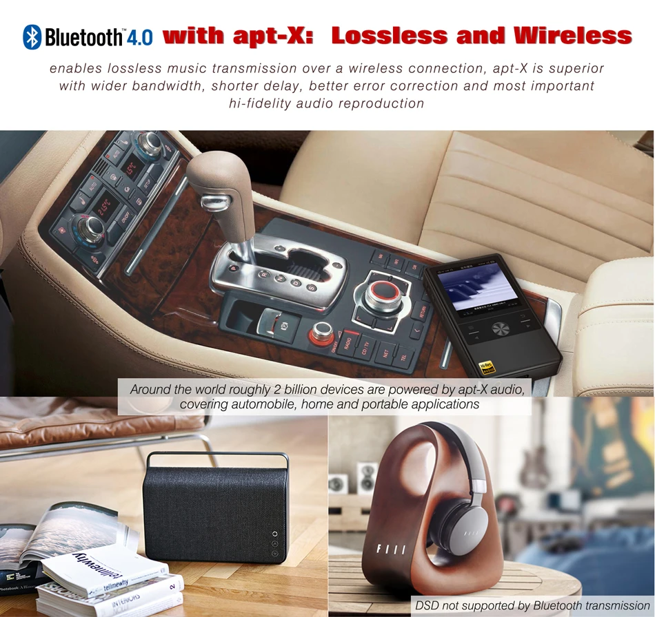 Cayin N3+ кожаный чехол DAP MP3-плеер цифровой аудиоплеер Bluetooth v4.0 apt-X обеспечивает беспроводную передачу для музыки без потерь