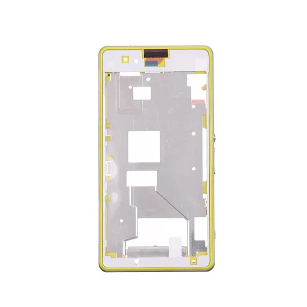 Высокое качество Замена переднего корпуса ЖК рамка пластина для Sony Xperia Z1 Compact Mini