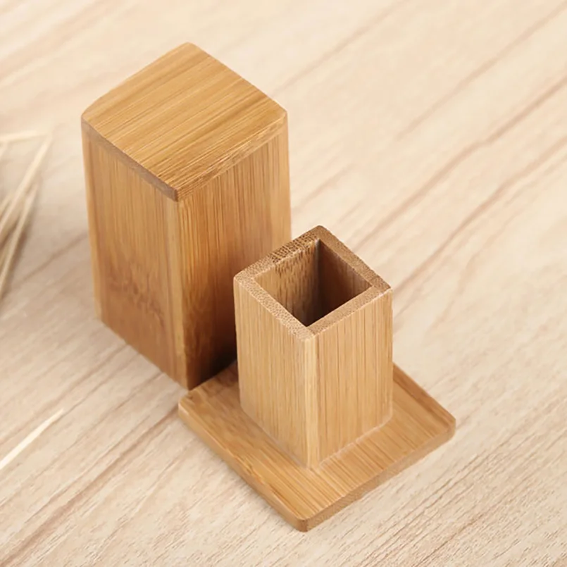 1 шт. бамбуковая зубочистка держатель для отеля домашний Ресторан портативная