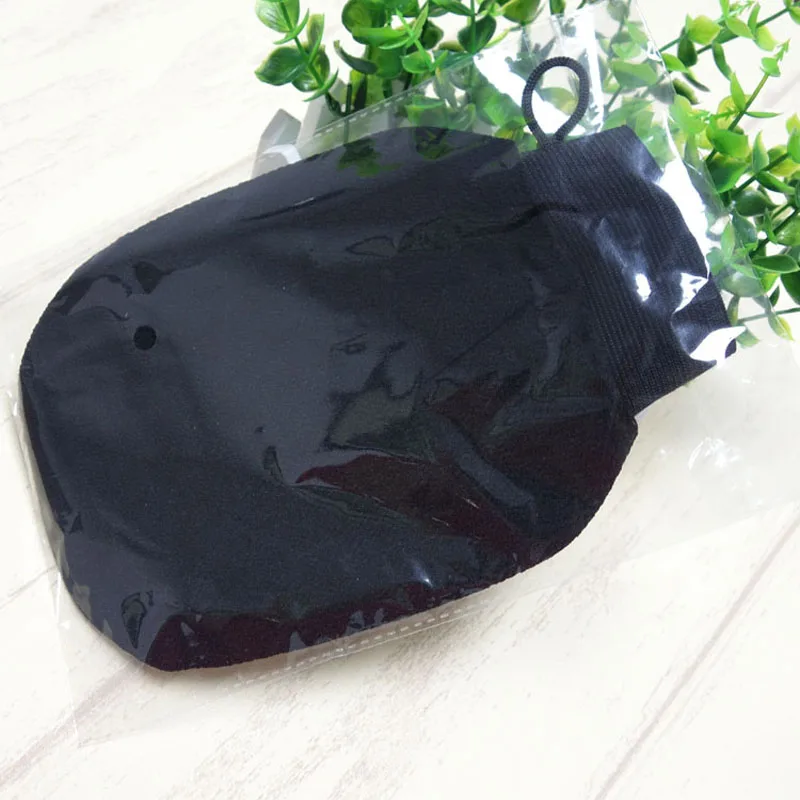 

5pcs/lot morocco hammam scrub mitt magic peeling Black glove exfoliating tan removal mitt(normal coarse feeling)