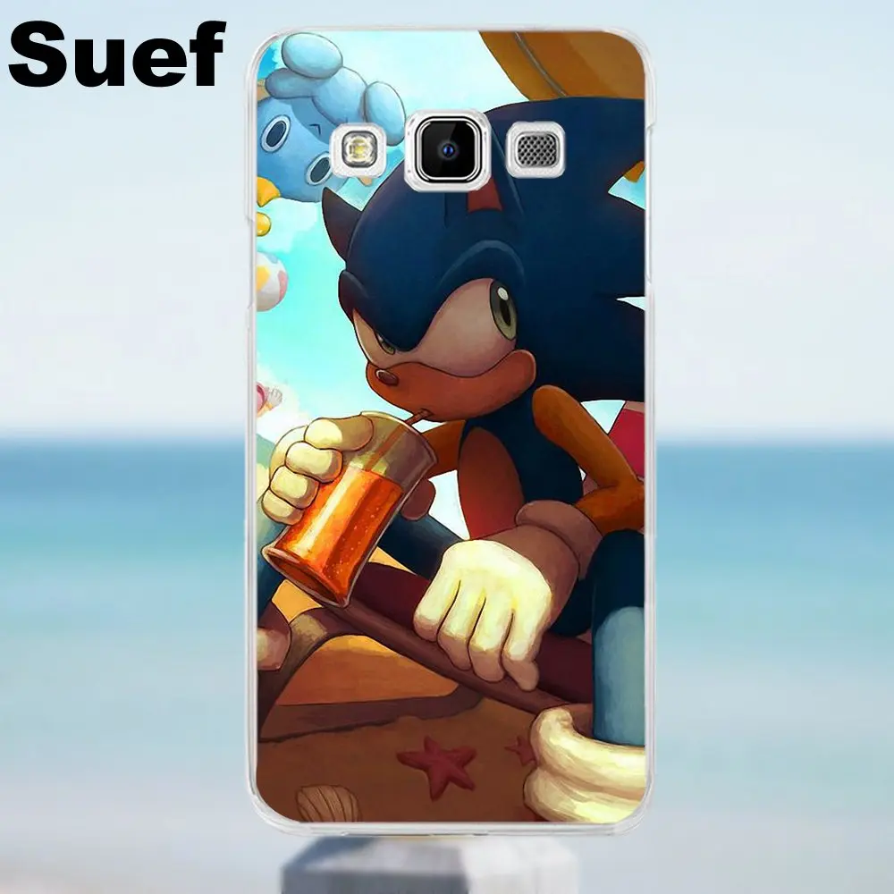 Suef мягкий хит продаж для Galaxy Alpha Core Prime Note 2 3 4 5 S3 S4 S5 S6 S7 S8 mini edge Plus Sega Ежик Соник