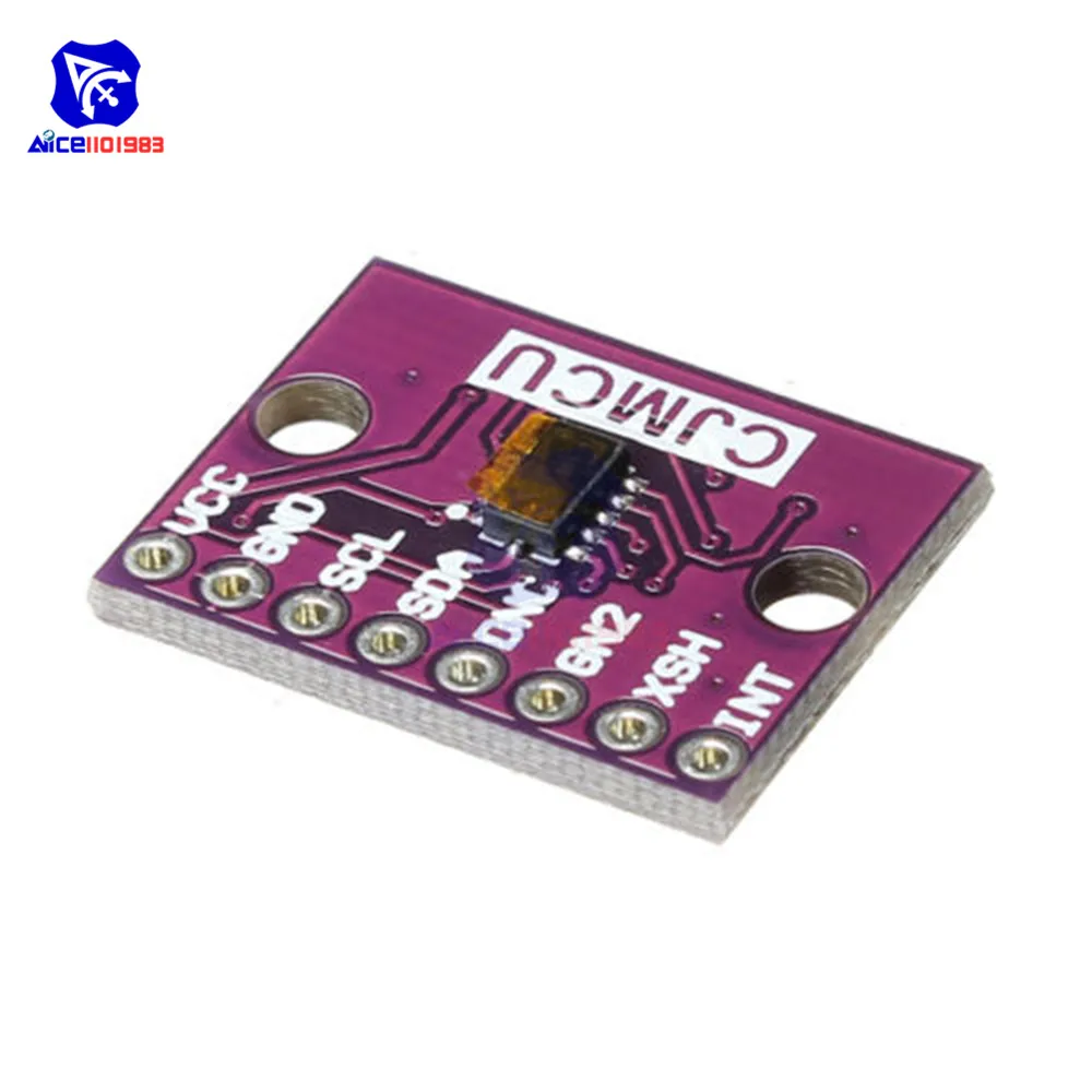 Флуоресцентный модуль датчика расстояния полета diymore CJMCU-530 VL53L0X VCSEL I2C IIC интерфейс