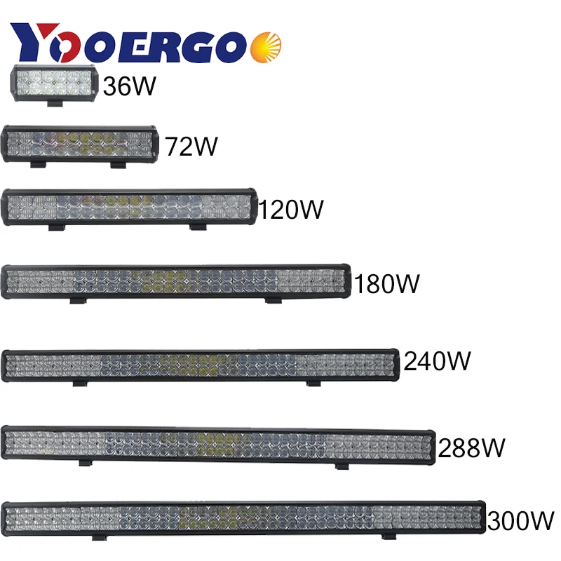 

7.12.13.22.31 inch 36W 54W 72W 120W 180W 5D LED Work Light Bar for Tractor Boat OffRoad 4WD 4x4 Truck SUV ATV 12V 24v