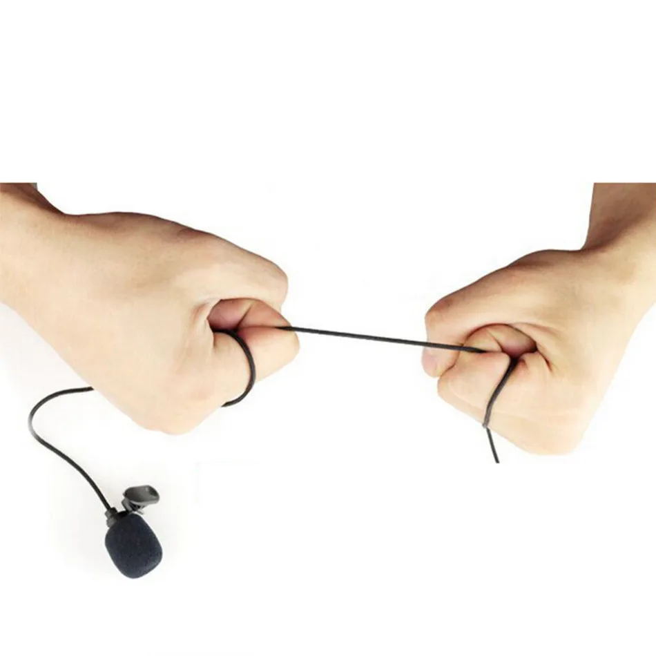 Universal Portable 3.5mm Mini Headset Microphone Lapel Lavalier Clip for Lecture Teaching Conference Guide Studio Mic | Электроника