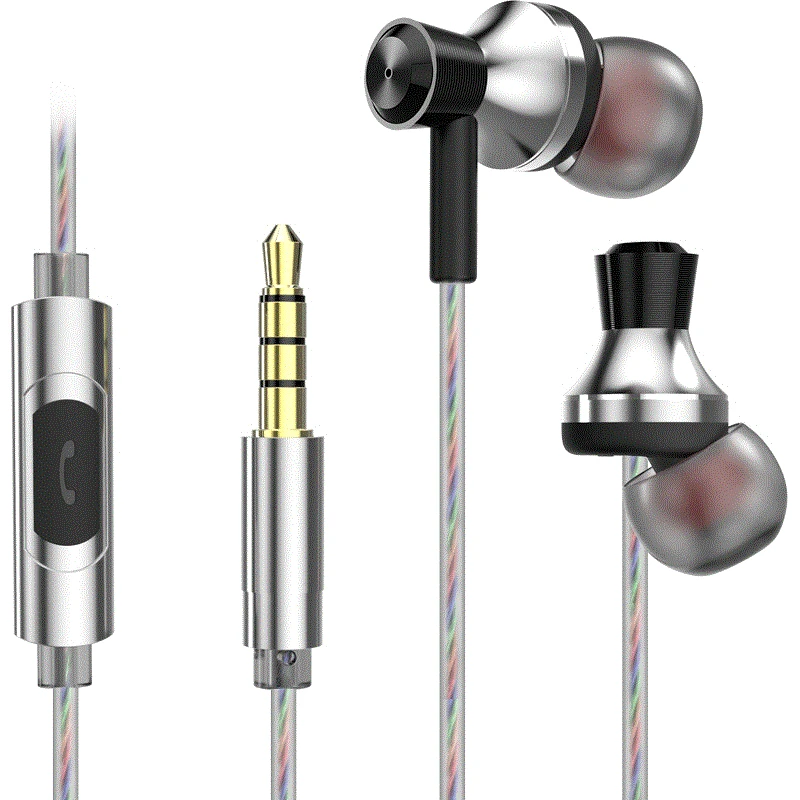 Замины T1 в ухо hifi лихорадка наушники с микрофоном бас сильный Andriod мобильный