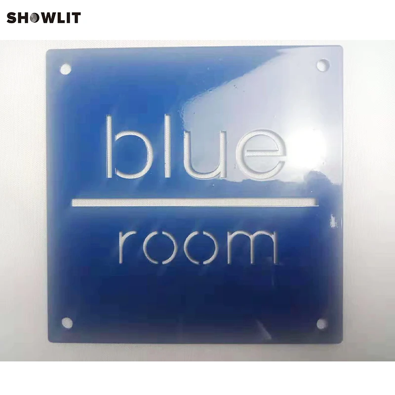 

Square Size Fashion Hotel Door Signs House Door Plaques