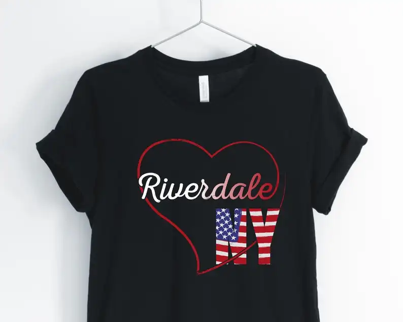 Женская футболка Riverdale NY Подарочная Нью Йорк|Футболки| |