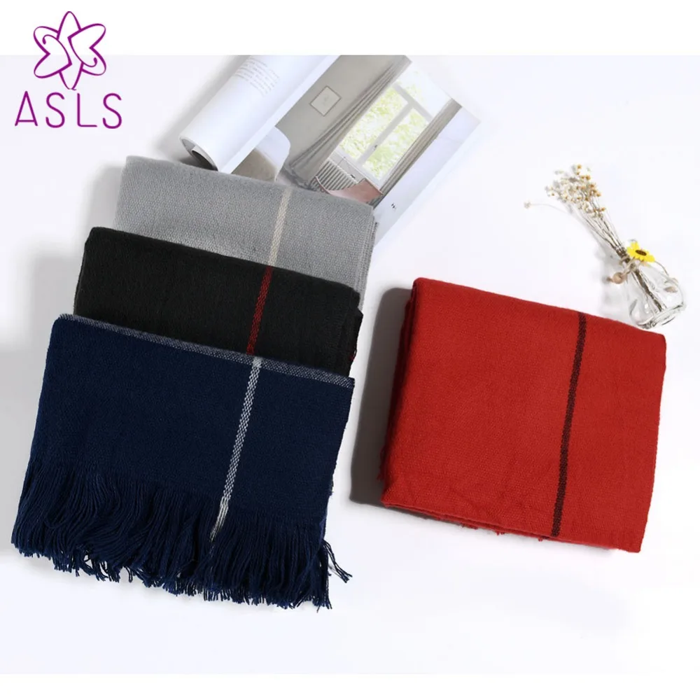 

Scarf Luxury Brand Couple Winter Scarf Shawl Multi-colors Solid Warm Scarf Men Women's Basic Scarves Drop Shipping Charm Present