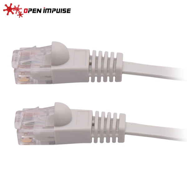 Лучшая цена и Горячая продажа Новый 3 фута 1 м CAT6 CAT 6 плоский UTP Ethernet сетевой кабель