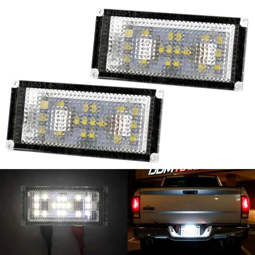 2X Автомобильный светодиодный ошибок номерной знак лампы для E66 E65 BMW 06 08 7 Series 735i 750Li