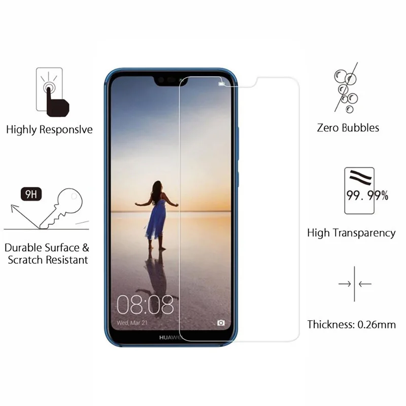 Для Huawei P20 Защитное стекло для Glas P 20 Lite Pro Plus закаленное защитное 2.5D 9H