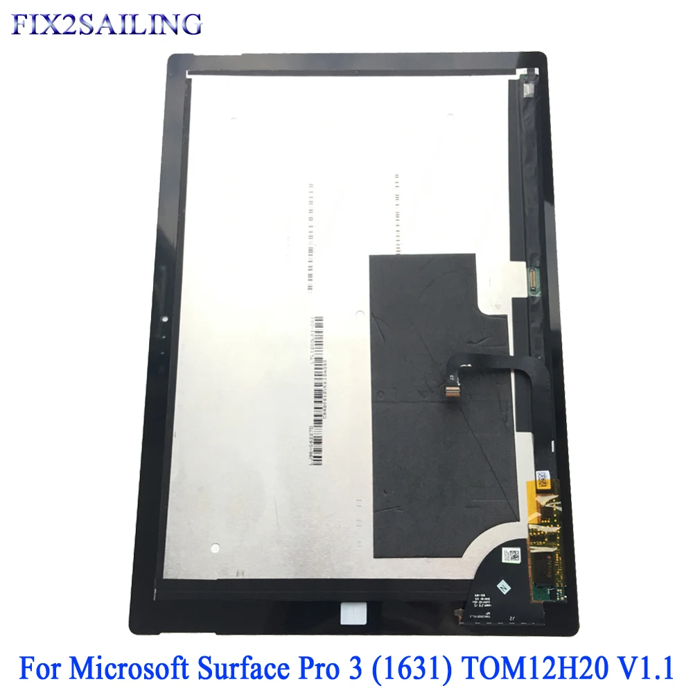 Для microsoft Surface Pro 3(1631) TOM12H20 V1.1 LTL120QL01 003 ЖК-дисплей сенсорный экран дигитайзер панель сборка Замена