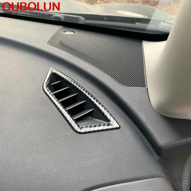OUBOLUN для Subaru Forester SK 2018 2019 верхняя Передняя Верхняя Рамка вентиляционного