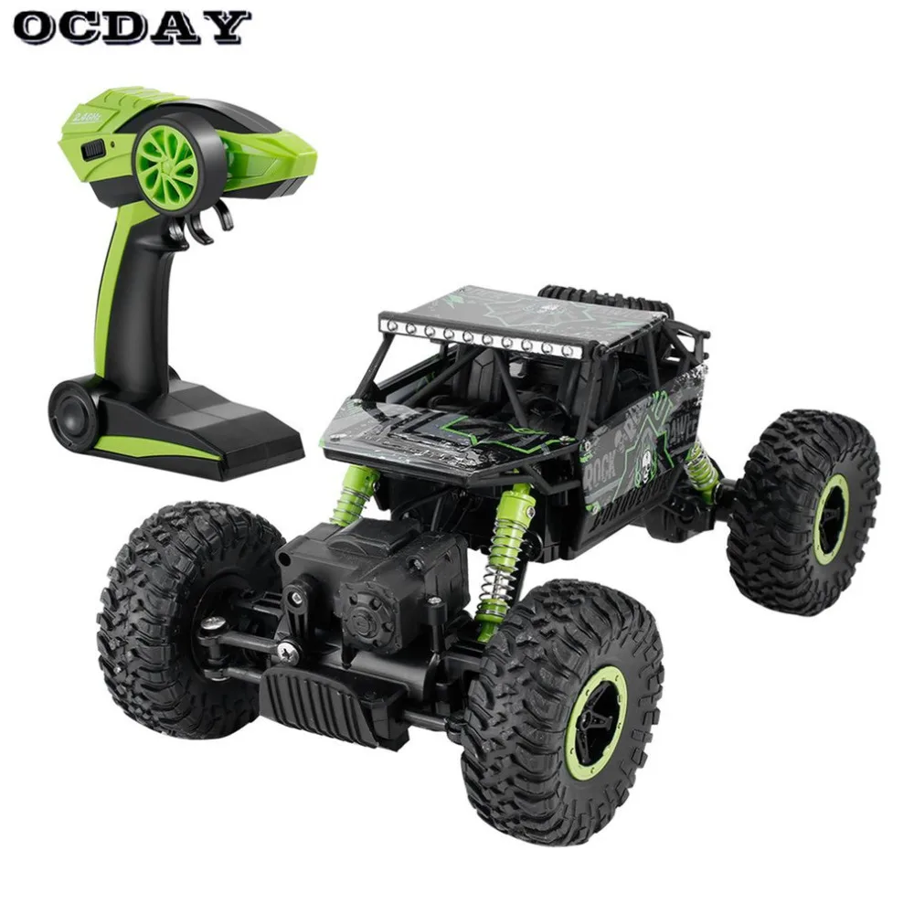 OCDAY 2 4 GHz RC автомобиль 4WD Рок Гусеничный раллийный альпинистский 4x4 двухмоторный
