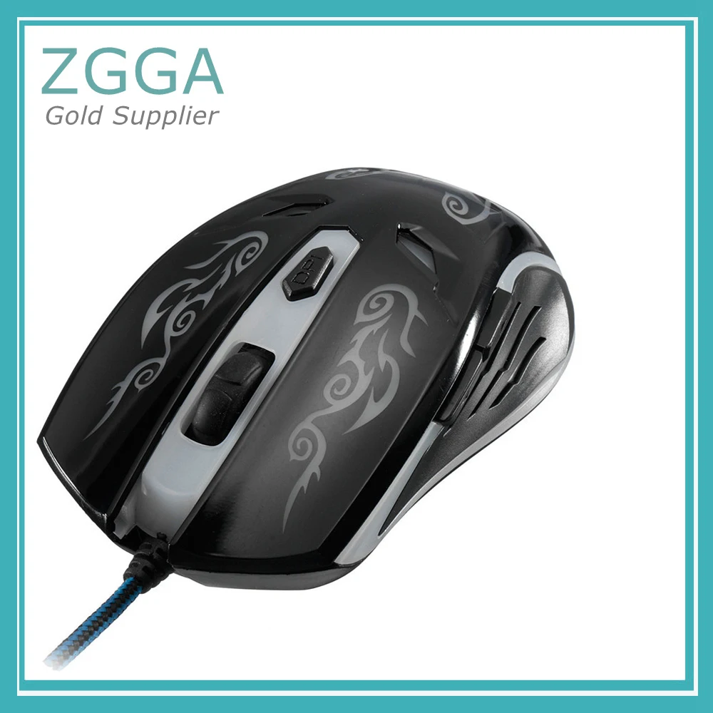 Профессиональная 6D игровая оптическая мышь для Windows 2000/ME/XP/Vista/7/8/8.1 Linux/Android 6 кнопок