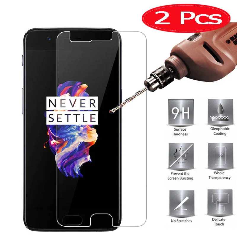 Закаленное стекло HOPELF для OnePlus 5 2 шт. защитная пленка закаленное | Мобильные