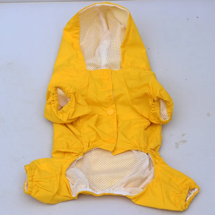 2015 плащ-Толстовка для собаки куртка одежда водонепроницаемый дождевик больших