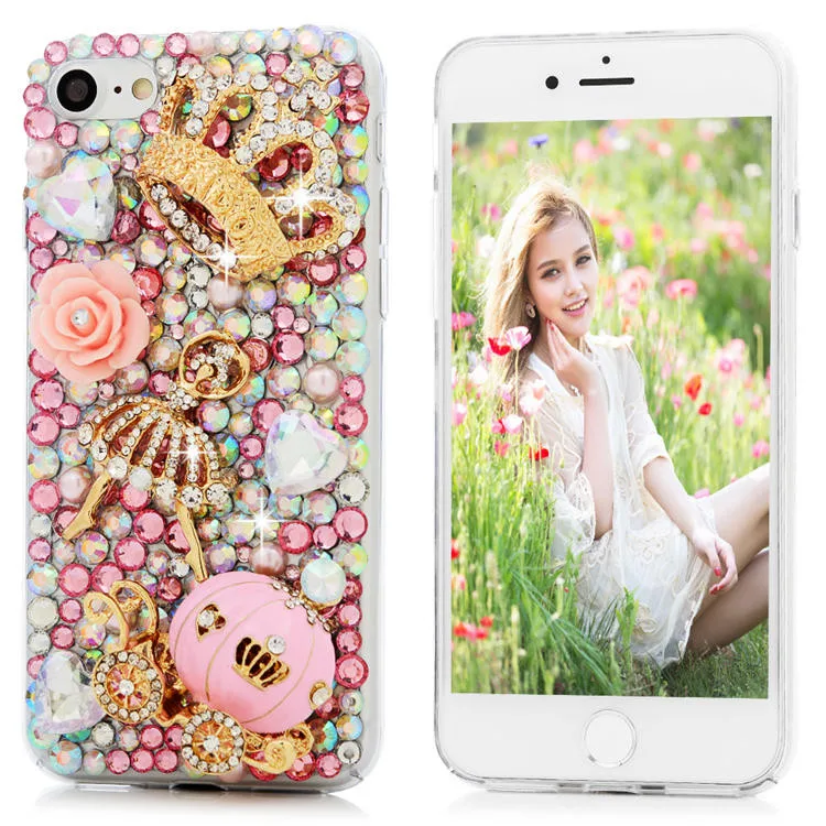 Чехол со стразами для iPhone 13 Pro Max 12 mini 11 XR XS X SE Samsung Galaxy S21 S20 Plus Ultra FE Note 20 10 | Мобильные