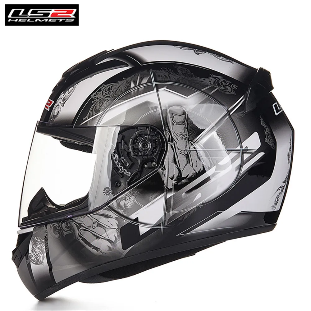 LS2 полный лицо гоночный мотоциклетный шлем Casque Capacete Casco Moto шлемы Kask Caschi для Suzuki