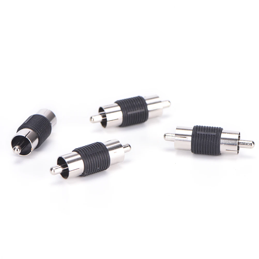 Прямые AV RCA штекерные соединители адаптеры 6 шт|rca male adapter|adapter rcaav adapter |