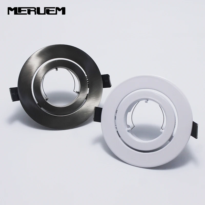 Потолочный Точечный светильник из алюминия с двойным кольцом без источника/с