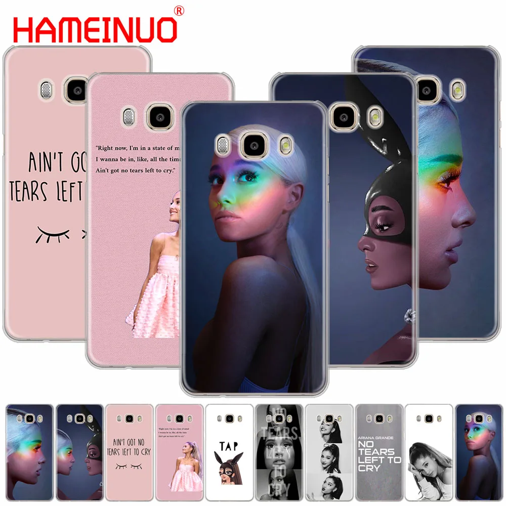 HAMEINUO чехол для телефона с надписью No Tears Left To Cry ariana grande Samsung Galaxy J1 J2 J3 J5 J7 MINI ACE 2016 2015