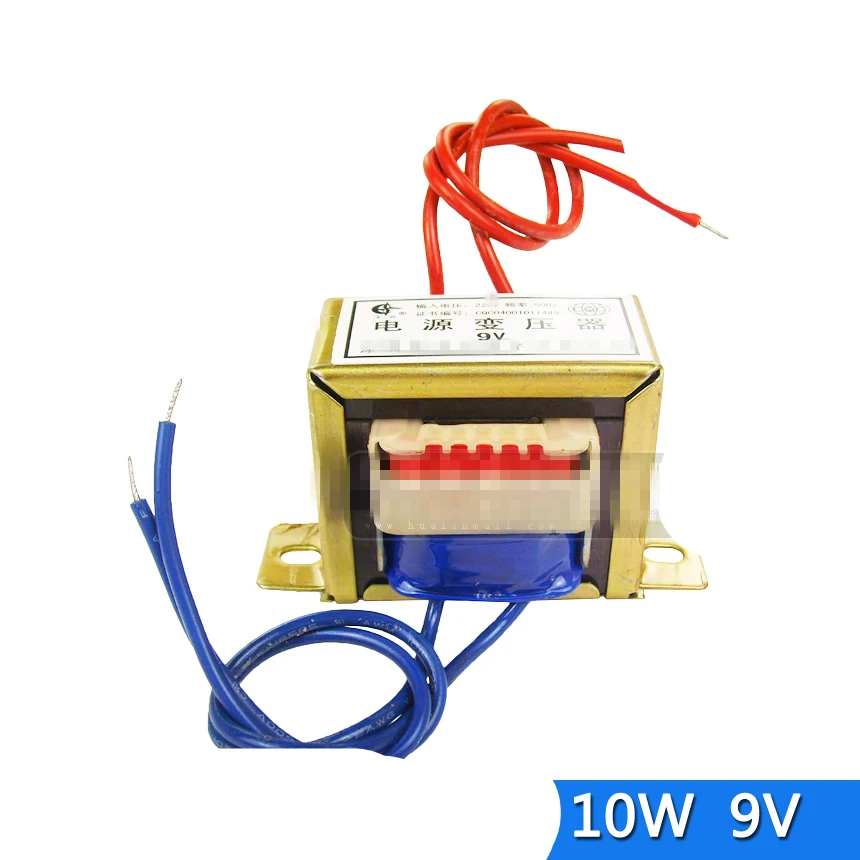 (1) EI 48*24 AC 6V 9V 12V 18V 24V Выходное напряжение 10W ферритовый сердечник вход 220V 50Hz