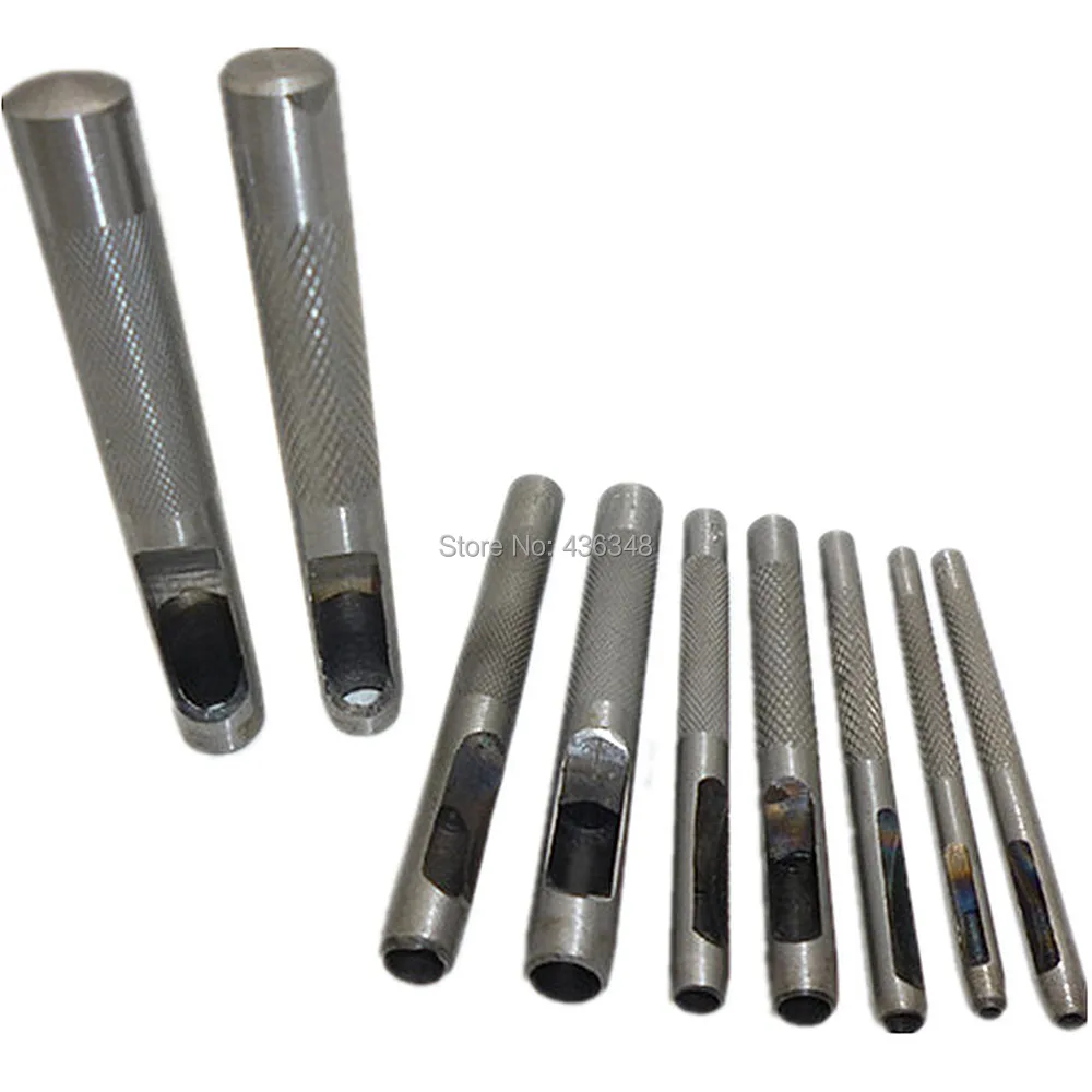 9 шт Дырокол Набор производитель пластиковых резиновых виниловых отверстий