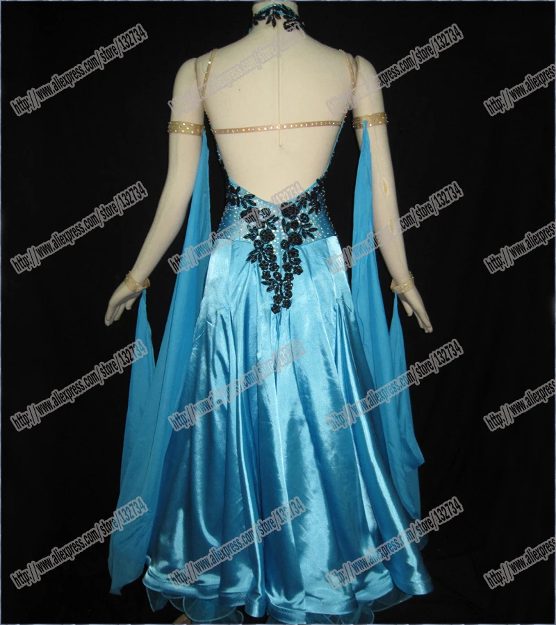 

Modern Waltz Tango Ballroom Dance Dress, Smooth Ballroom Dress,Standard Ballroom Dress Girls B-0341