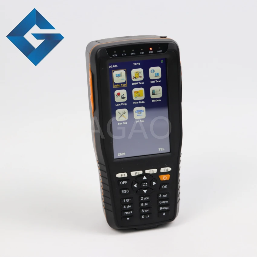 Оригинальный Новый TM-600 ADSL2 + тестер Поддержка ADSL/ADSL2 тест DMM телефон базовая версия