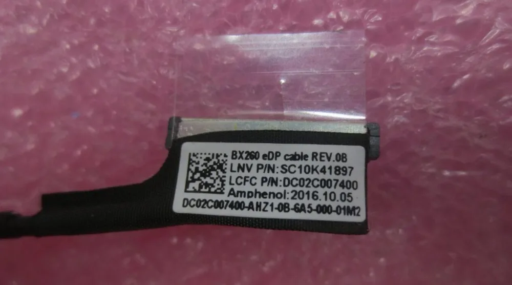 Новый для Lenovo Thinkpad X260 X270 ЖК экран EDP видео кабель 01AW438 DC02C007400 SC10K41897|Компьютерные