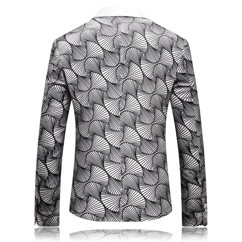 2019 модный бренд Хлопок Slim Fit мужской костюм Terno мужские пиджаки Новое поступление