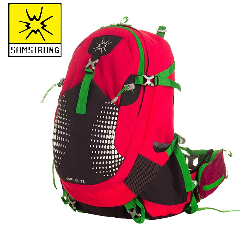 

33L Outdoor Mountaineering Backpacks Water Repellent Nylon Shoulder Bags Men And Women Travel Hiking Camping Backpack