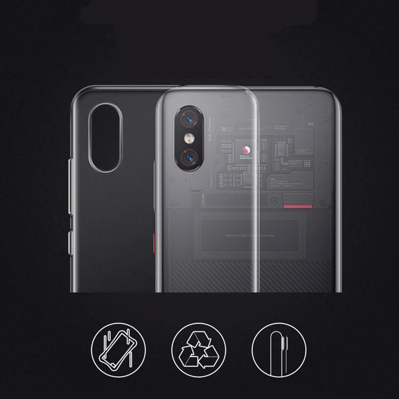 Тонкий прозрачный мягкий чехол из ТПУ Для Xiaomi Mi8 Explore Edition для Mi 9 8 SE Explorer защитный