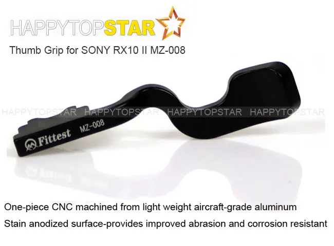 Новейшая брендовая алюминиевая рукоятка для большого пальца SONY RX10 II III IV RX10II RX10M2