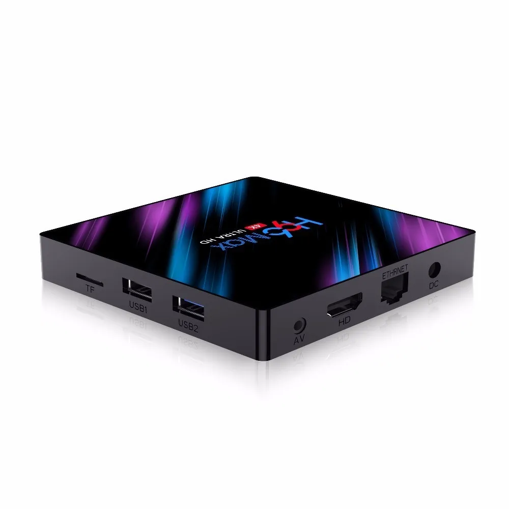 H96 Max android 9 0 Smart Tv Box Rk3318 Bluetooth4.0 Поддержка 3d 4 k 60fps Hdr 2 4g/5g Wi Fi Hd медиаплеер PK t95