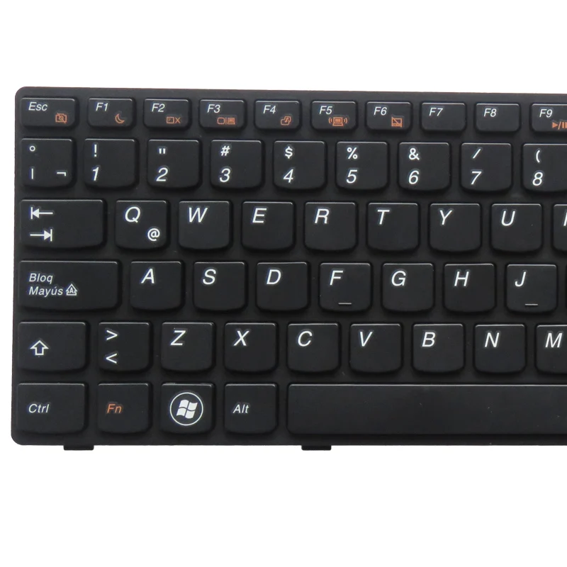 Испанская клавиатура для ноутбука LENOVO Ideapad G575 G575A G570 G570AH G570G G575AC G575AL G575GL G575GX Z560 Z560A
