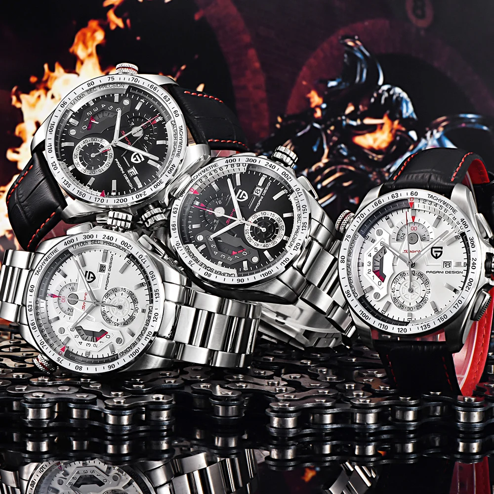 Relogio Masculino 2020 PAGANI хронограф мужские часы брендовые Роскошные Бизнес Военные