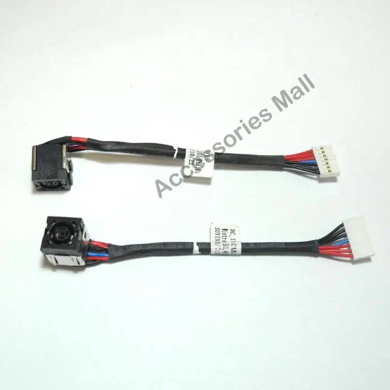 Новый разъем питания постоянного тока для ноутбука с кабелем Dell Inspiron N5050 N5040 M5040