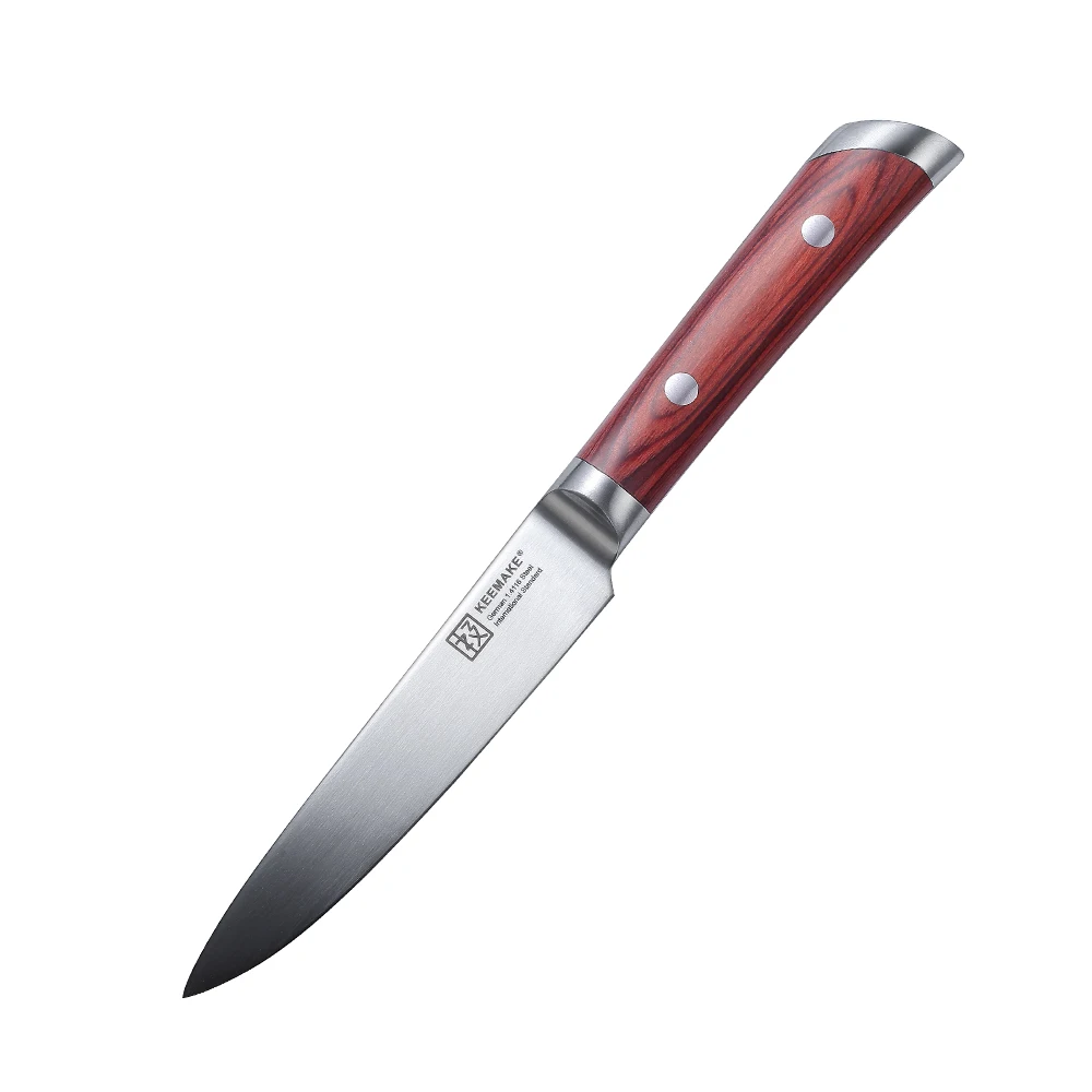 

Sunnecko 5PCS Kitchen Knife Set German 1.4116 Steel Blade Knives Chef Sets Utility Bread Santoku Paring Cooking Tools Sharp Cut