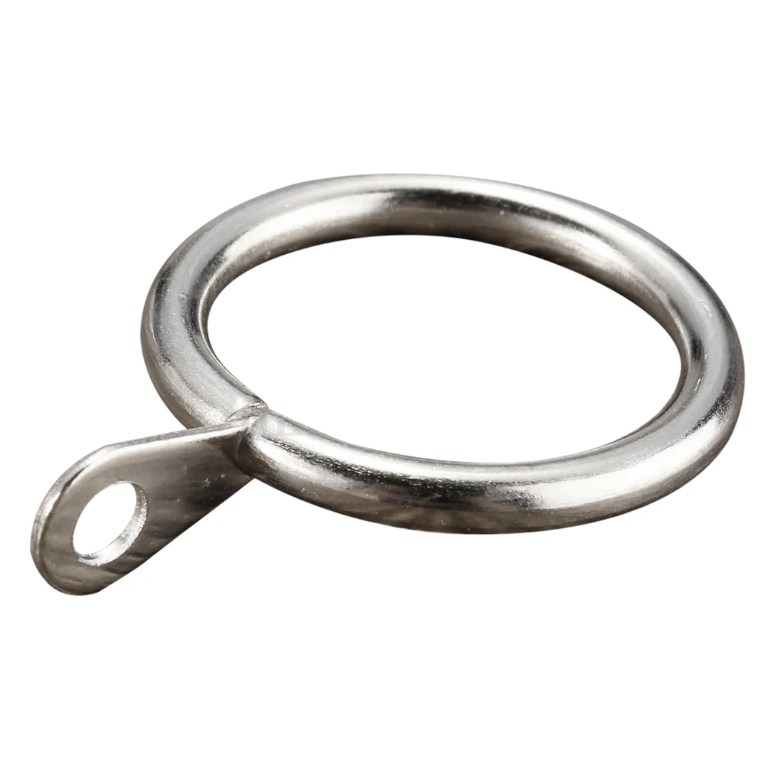 10x Metal Silver Window Shower Curtain Rod Rings Diameter 25mm | Дом и сад