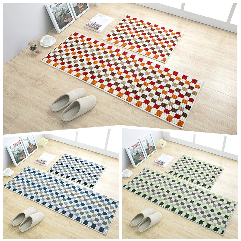 

Modern Home Carpet Kitchen Mat Removable And Washable Living Room Bedroom Bedside Strip Carpet thick Carpet Large Size Mat