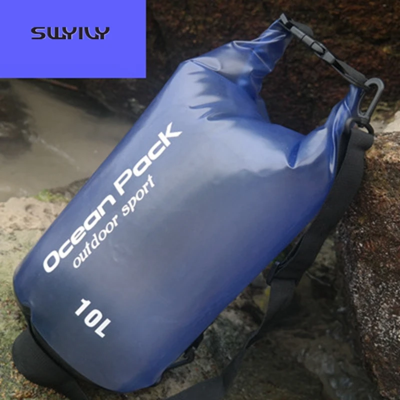 SWYIVY Spot Пляжная Сумка ПВХ Дрифтинг сплошной цвет водонепроницаемая корзина сумка