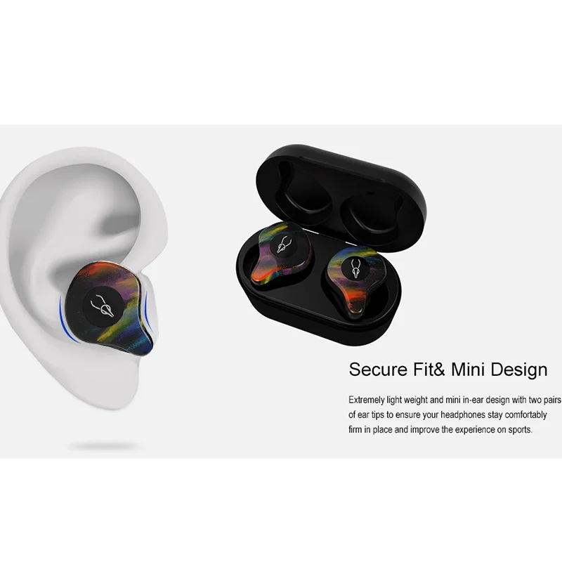 Sabbat X12 Pro Наушники вкладыши TWS Bluetooth 5 0 Беспроводной наушники стерео Hi Fi Mini 750 мА/ч