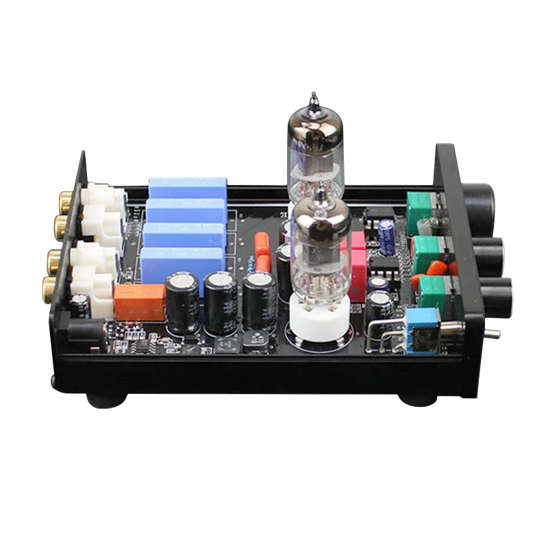 Aiyima Tube Pre аудио Усилители домашние лихорадка 6J1 трубки мини HiFi предварительного